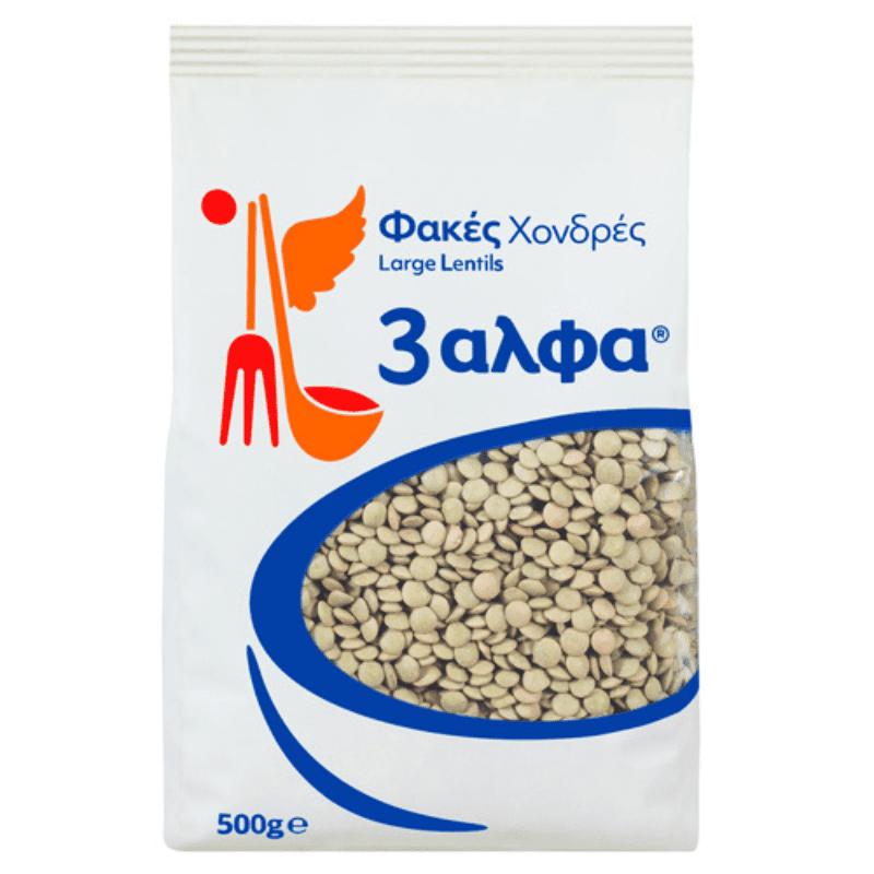 Linsen dick (500g) 3 Alfa von 3 Alfa bei Araxxon - Hochwertiges griechisches Produkt. Linsen dick (500g) 3 Alfa από 3 Alfa στο Araxxon - Αυθεντικό ελληνικό προϊόν.